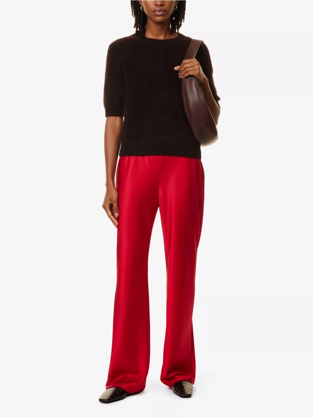 Reformation Silk Pants